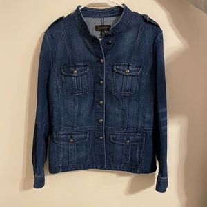 Talbots jean jacket
